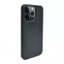 ILIKE Apple iPhone 14 Pro Silikonowo-Plastikowe Etui Eco Print Design Czarny