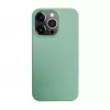 iLike Apple iPhone 14 Pro Silikonowa Plastikowa Etui Eco Print Design Flower Green