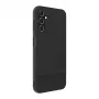 iLike Samsung Galaxy A14 5G Plastic Leather Back Cover Black
