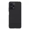 iLike Xiaomi Redmi Note 12 / Poco X5 Plastikowo-Skórzana Tylna Obudowa Czarna