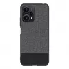 iLike Xiaomi Redmi Note 12 / Poco X5 Plastikowo-Skórzana Tylna Obudowa Szary