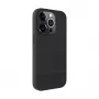 iLike Apple iPhone 14 Pro Max Plastic Leather Back Cover Black