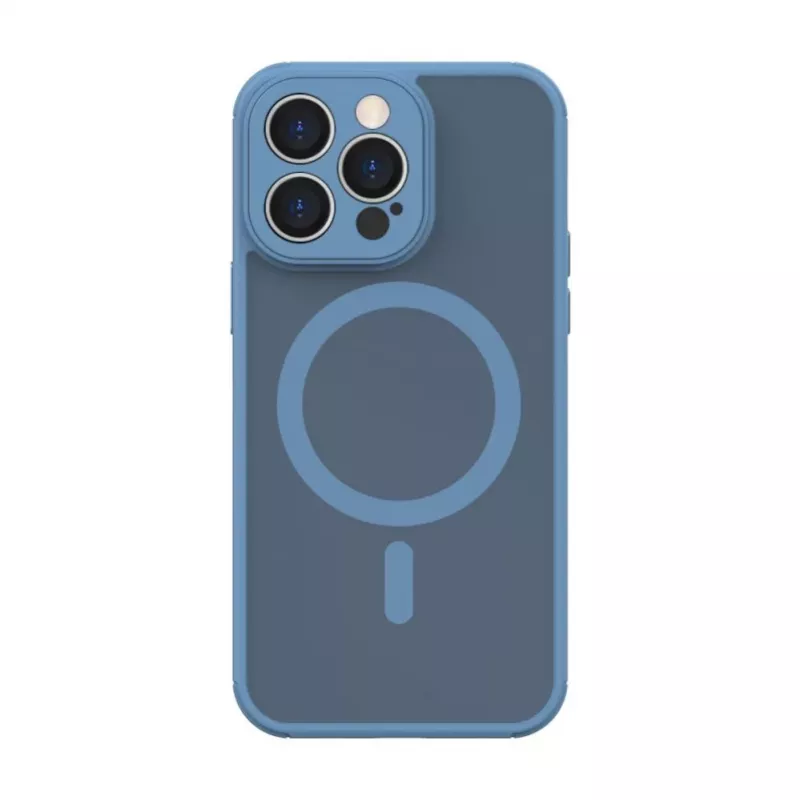 Evelatus Apple iPhone 13 Pro Hybrid Case z MagSafe i ochroną aparatu PC+TPU Jasnoniebieski