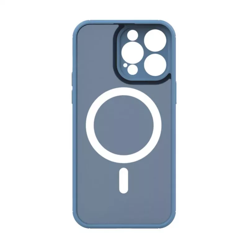 Evelatus Apple iPhone 13 Pro Hybrid Case z MagSafe i ochroną aparatu PC+TPU Jasnoniebieski