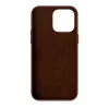 EVELATUS Apple iPhone 13 Pro Genuine Leather Case with MagSafe Brown