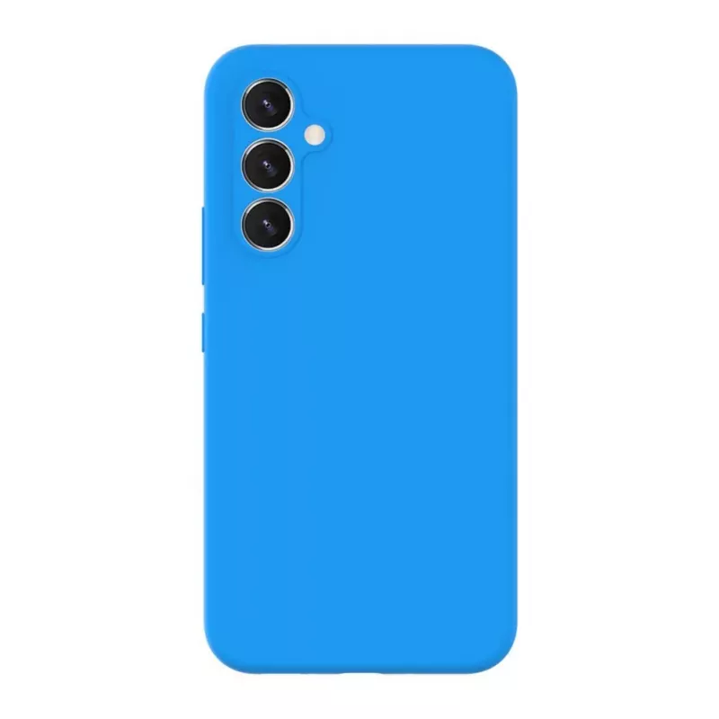 Evelatus Samsung Galaxy A54 Premium Soft Touch Silicone Case Blue