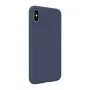 Evelatus Apple iPhone Xs Max Premium Soft Touch Silicone Case Midnight Blue