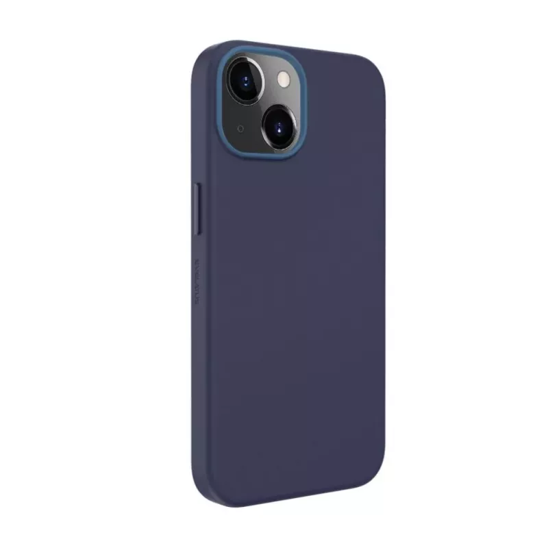 Evelatus Apple iPhone 13 Premium MagSafe Soft Touch Silicone Case Blue