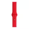Evelatus 22mm Silicone Loop Watch Strap (S/M 110mm) Red