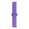 Evelatus 22mm Silicone Loop Watch Strap (S/M 110mm) Deep Purple