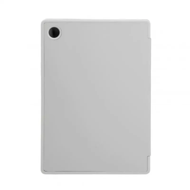 Evelatus Galaxy Tab A8 10.5 (2021) Book Cover z imitacją mikrofibry wewnątrz, srebrny