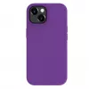 Evelatus Apple iPhone 15 Premium Soft Touch Silicone Case Deep Purple