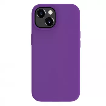Evelatus Apple iPhone 15 Premium Soft Touch Silicone Case Deep Purple