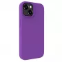 Evelatus Apple iPhone 15 Premium Soft Touch Silicone Case Deep Purple