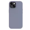 Evelatus Apple iPhone 15 Premium Soft Touch Silicone Case Lavender Gray
