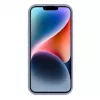 Evelatus Apple iPhone 15 Premium Soft Touch Silicone Case Lavender Gray