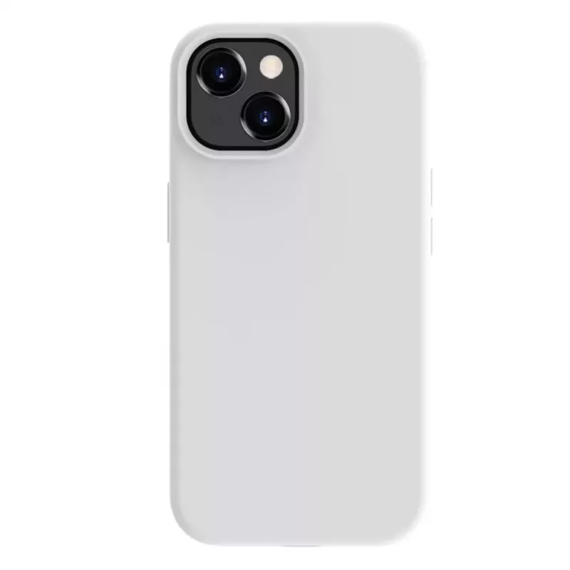 Evelatus Apple iPhone 15 Plus Premium Soft Touch Silicone Case White