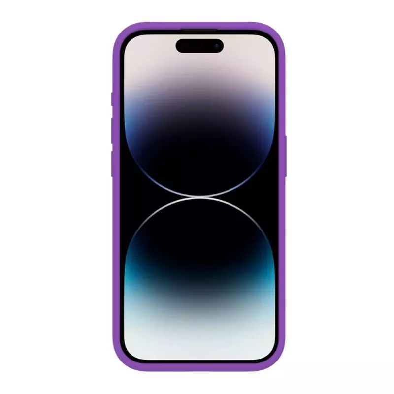 Evelatus Apple iPhone 15 Pro Premium Soft Touch Silicone Case Deep Purple