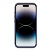 Evelatus Apple iPhone 15 Pro Premium Soft Touch Silicone Case Midnight Blue