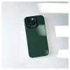 Evelatus Apple iPhone 15 Pro Premium Soft Touch Silicone Case Dark Olive
