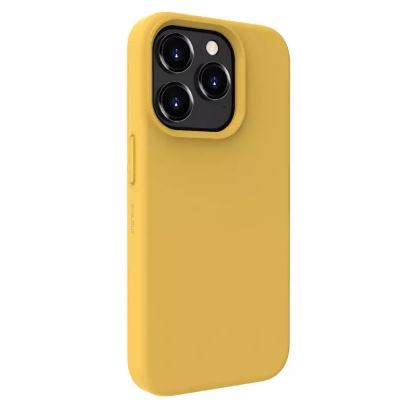 Evelatus Apple iPhone 15 Pro Premium Soft Touch Silicone Case Gold