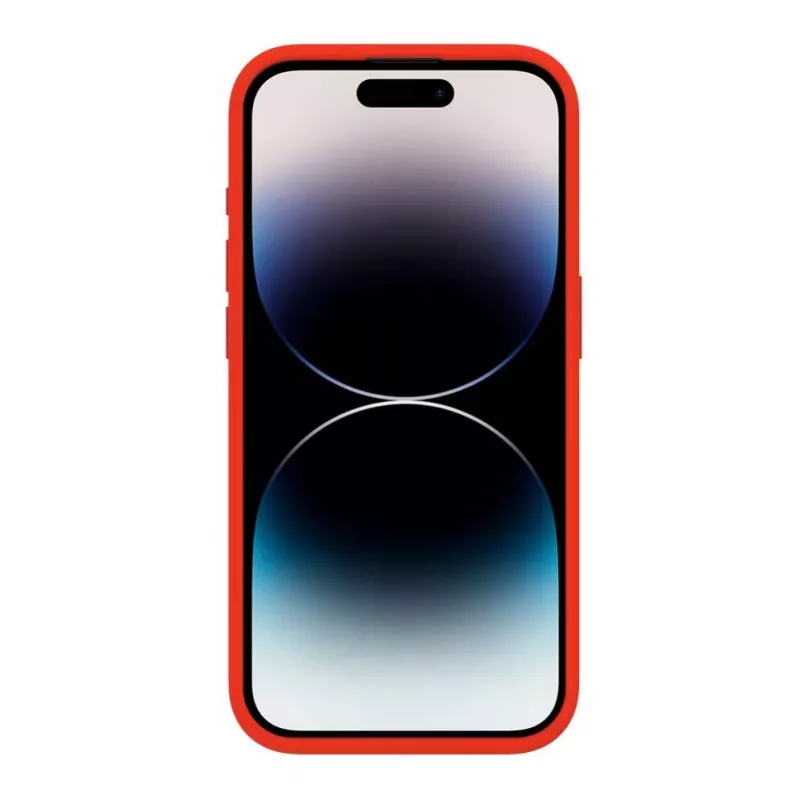 Evelatus Apple iPhone 15 Pro Premium Soft Touch Silicone Case Red