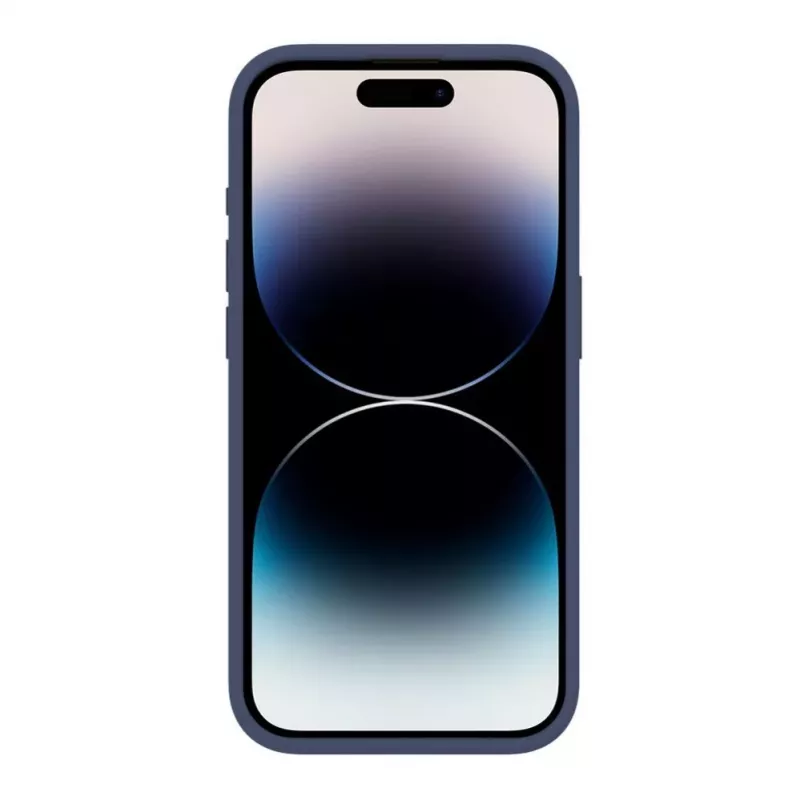 Evelatus Apple iPhone 15 Pro Max Premium Soft Touch Silicone Case Midnight Blue