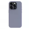 Evelatus Apple iPhone 15 Pro Max Premium Soft Touch Silicone Case Lavender Gray