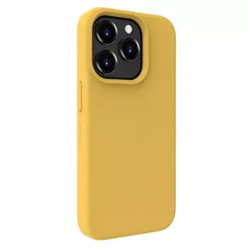 Evelatus Apple iPhone 15 Pro Max Premium Soft Touch Silicone Case Gold