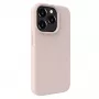 Evelatus Apple iPhone 15 Pro Max Premium Soft Touch Silicone Case Pink Sand