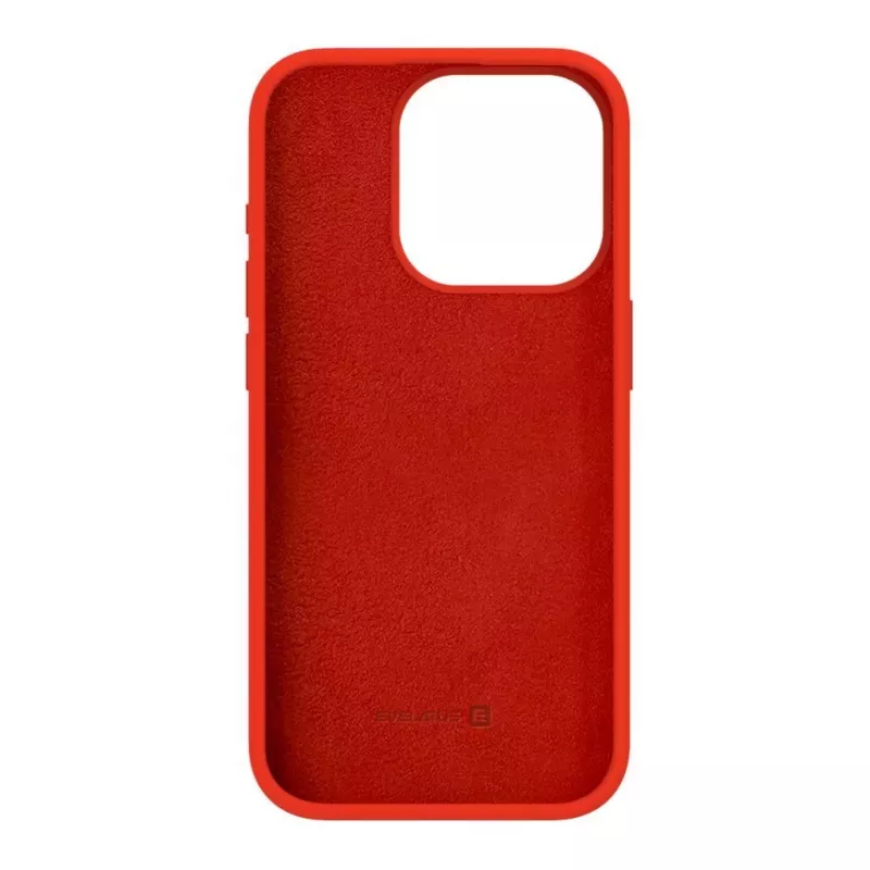 Evelatus Apple iPhone 15 Pro Max Premium Soft Touch Silicone Case Red