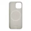 Evelatus Apple iPhone 15 Premium Magsafe Soft Touch Silicone Case White