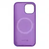 Evelatus Apple iPhone 15 Plus Premium MagSafe Soft Touch Silicone Case Deep Purple