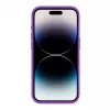 Evelatus Apple iPhone 15 Pro Premium MagSafe Soft Touch Silicone Case Deep Purple