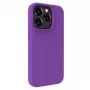 Evelatus Apple iPhone 15 Pro Premium MagSafe Soft Touch Silicone Case Deep Purple