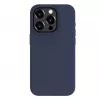 Evelatus Apple iPhone 15 Pro Premium MagSafe Soft Touch Silicone Case Midnight Blue