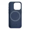 Evelatus Apple iPhone 15 Pro Premium MagSafe Soft Touch Silicone Case Midnight Blue