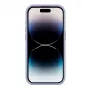 Evelatus Apple iPhone 15 Pro Premium Magsafe Soft Touch Silicone Case Lavender Gray