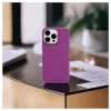 Evelatus Apple iPhone 15 Pro Max Premium MagSafe Soft Touch Silicone Case Deep Purple