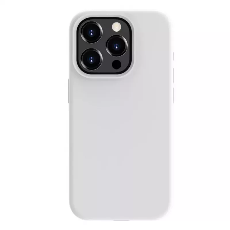 Evelatus Apple iPhone 15 Pro Max Premium Magsafe Soft Touch Silicone Case White