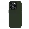 Evelatus Apple iPhone 15 Pro Max Premium MagSafe Soft Touch Silicone Case Dark Olive