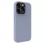 Evelatus Apple iPhone 15 Pro Max Premium MagSafe Soft Touch Silicone Case Lavender Gray