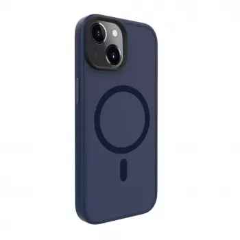 Evelatus Apple iPhone 15 Hybrid Case z MagSafe PC+TPU Ciemnoniebieski