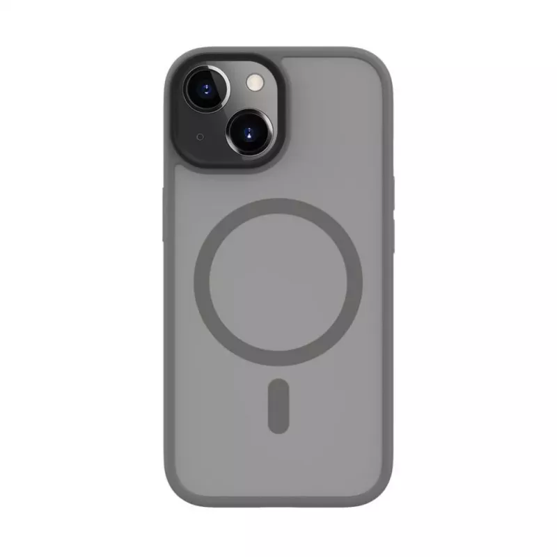 Evelatus Apple iPhone 15 Hybrid Case z MagSafe PC+TPU Silver