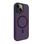 Evelatus Apple iPhone 15 Hybrid Case z MagSafe PC+TPU Deep Purple