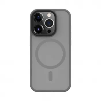 Evelatus Apple iPhone 15 Pro Hybrid Case z MagSafe PC+TPU Srebrny