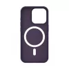 Evelatus Apple iPhone 15 Pro Hybrid Case z MagSafe PC+TPU Deep Purple