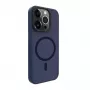 Evelatus Apple iPhone 15 Pro Max Hybrid Case z MagSafe PC+TPU Ciemnoniebieski