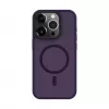 Evelatus Apple iPhone 15 Pro Max Hybrid Case z MagSafe PC+TPU Deep Purple