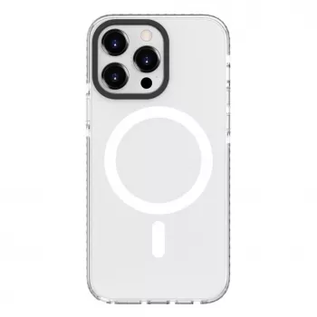 Evelatus Apple iPhone 15 Przezroczyste Etui PC+TPU z MagSafe